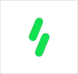 A green icon of two identical lines.